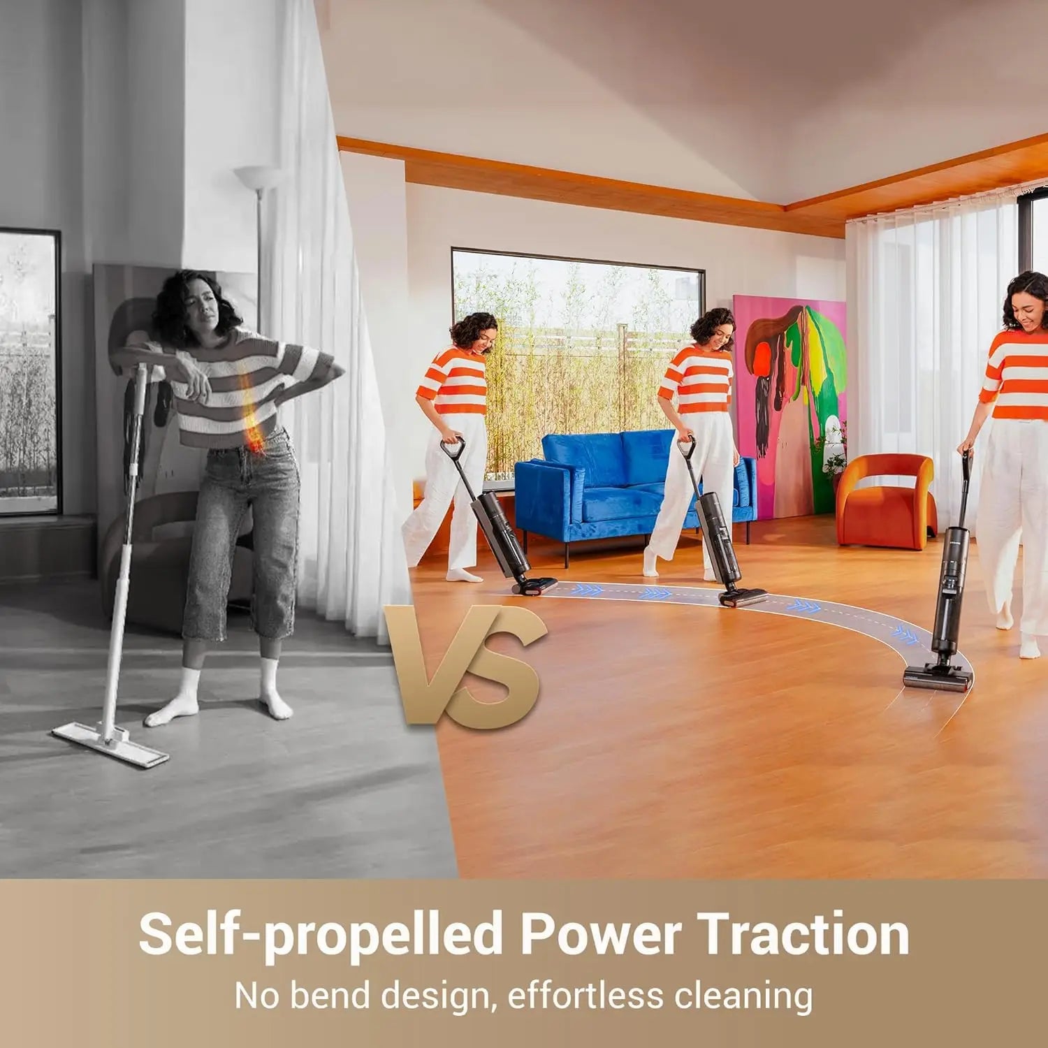 G10 Pro Wet Dry Vacuum Cleaner, Auto Self-Cleaning, 35 Mins Runtime, Edge Cleaning for Hard Floors