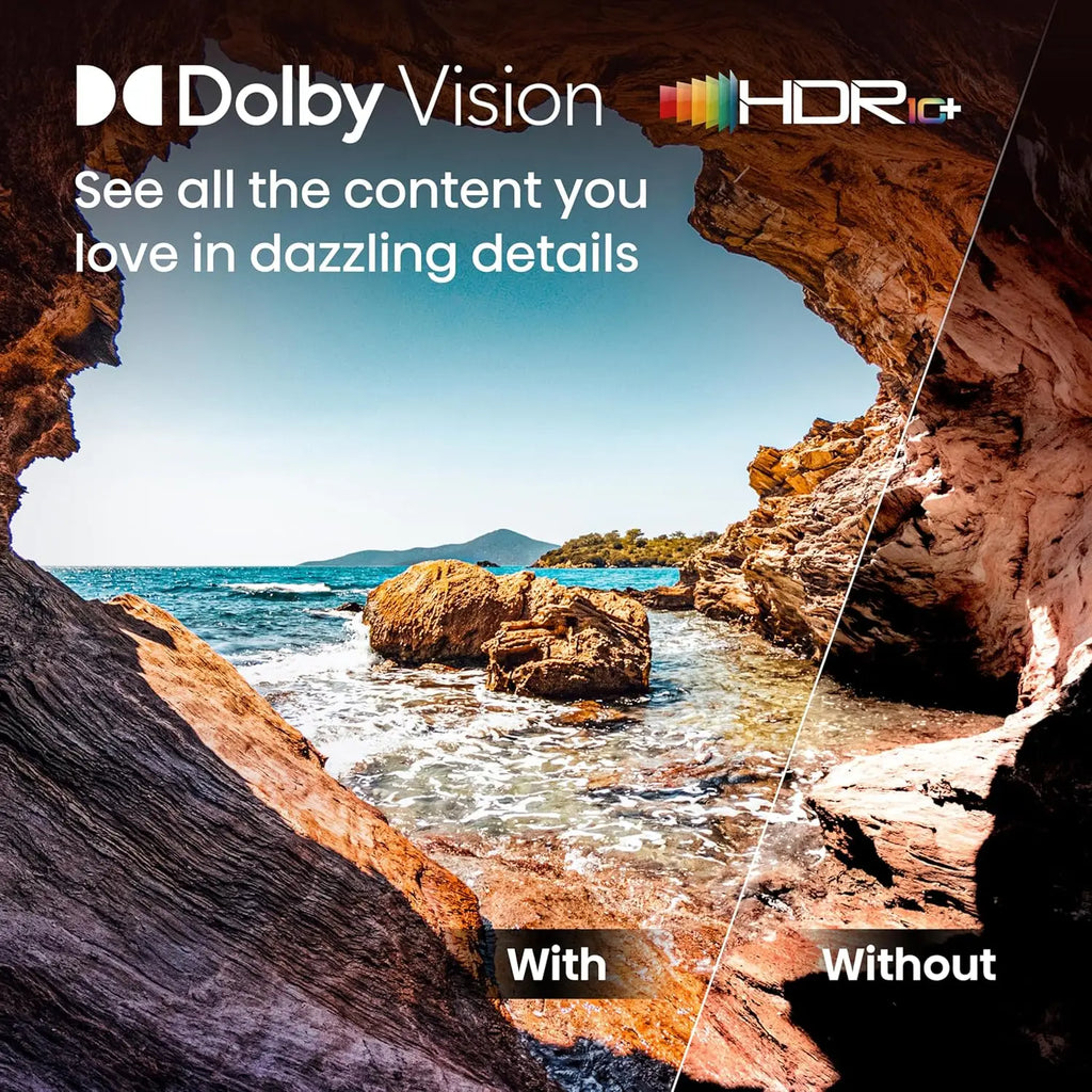 50" 4K UHD Smart TV with Alexa Voice Remote, HDR10+, Dolby Vision & Atmos, Game Mode, Live Streaming