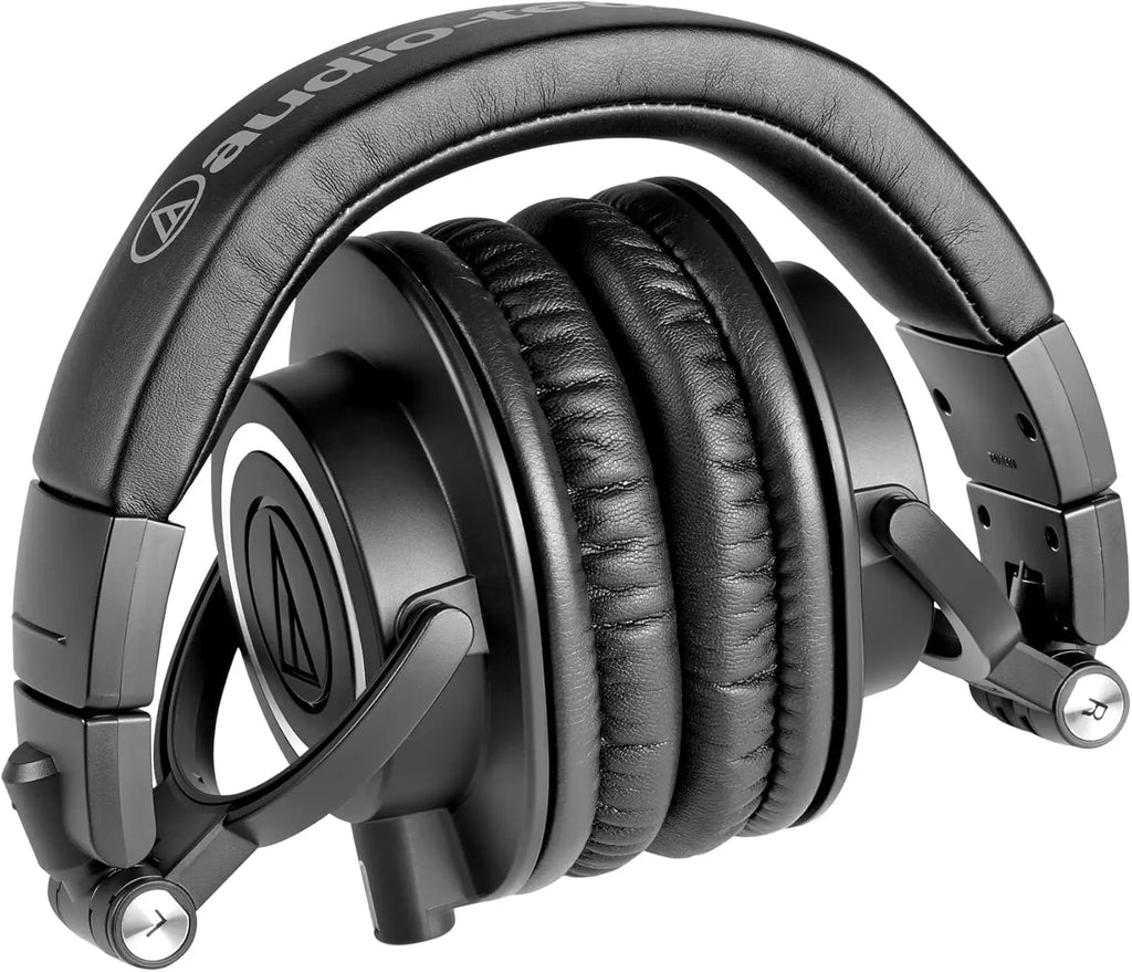 Professional Studio Monitor Headphones, Black, Detachable Cable, Critically Acclaimed for High-Quality Audio