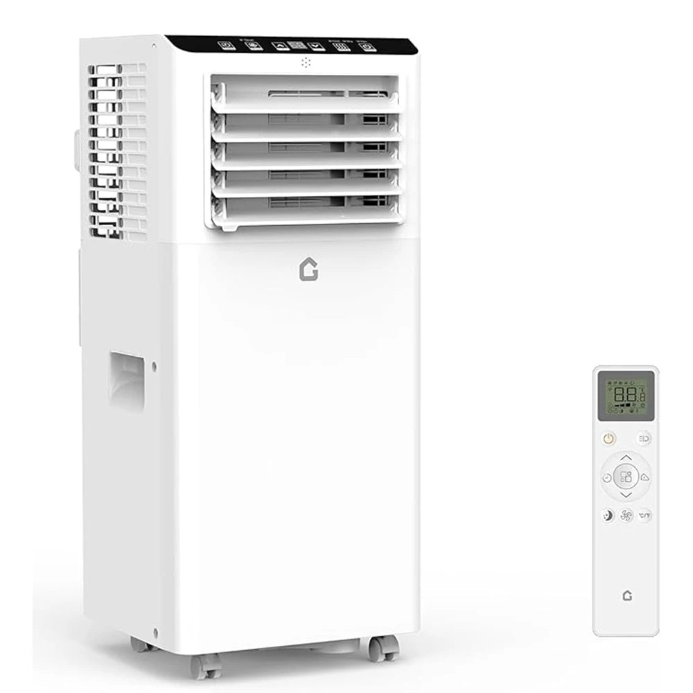 8000 BTU Portable Air Conditioners, 3-IN-1 Free Standing Cooling AC Unit with Fan & Dehumidifier, Quiet Air Condicionado Cooling