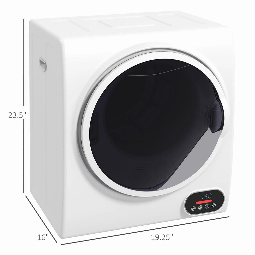 Portable Clothes Dryer 120V 850W Laundry Dryer for Apartment, White