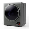 1.5 Cu .ft Compact Portable Electric Clothes Laundry Dryer w/Stainless Steel Tub