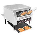 150-450 Slices/Hour Commercial Conveyor Toaster Stainless Steel Heavy Duty Industrial Bread Baking Machine with 3 Ring Heating