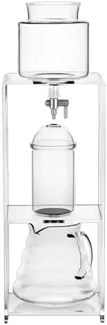 Maker Capacity Tea Tower,Cold Brew Drip Tower,Cold Brew Drip Coffee Maker, Ice Coffee Machine with Slow