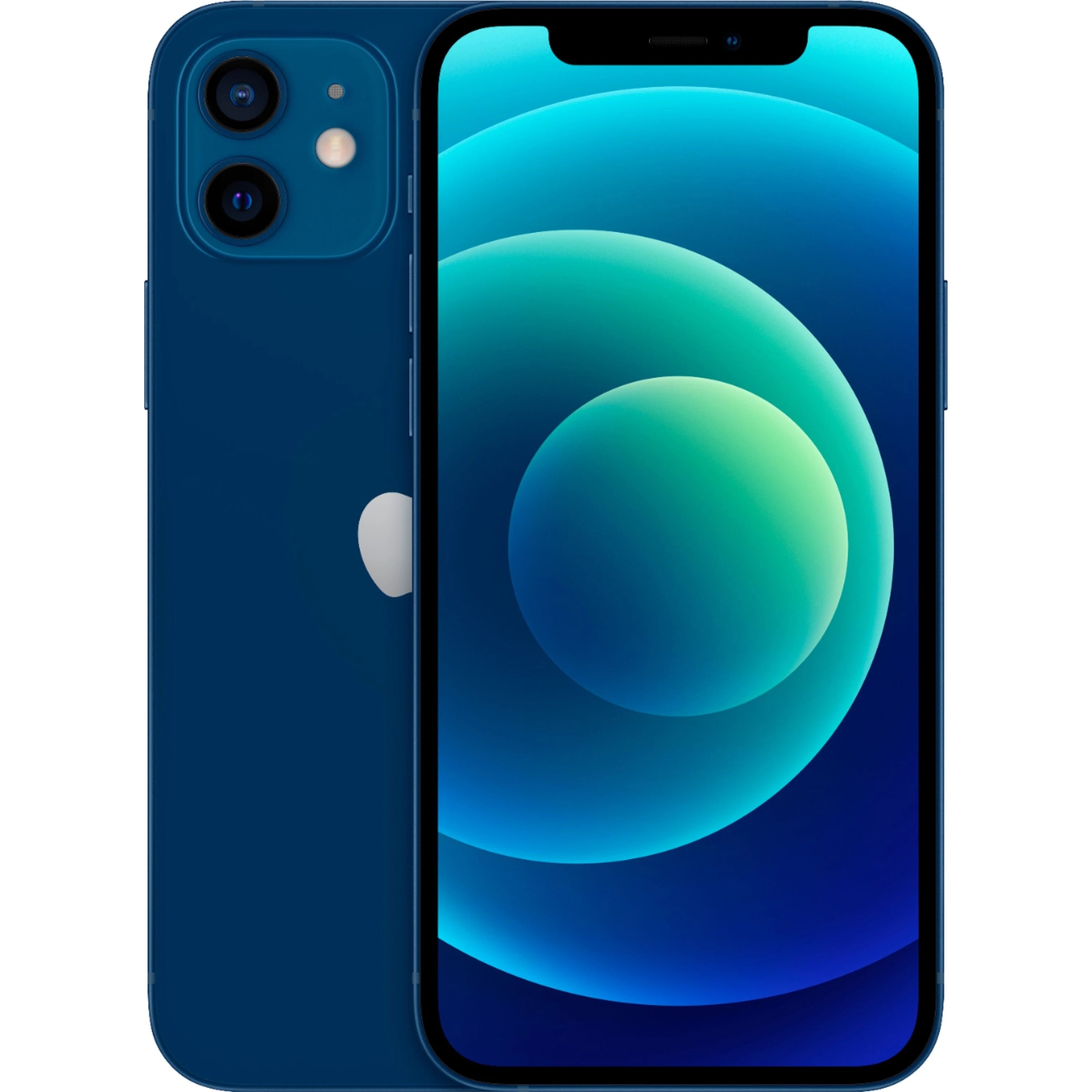 Apple iPhone 12 A2172 128GB 6.1" 5G Fully Unlocked, Blue (Refurbished)