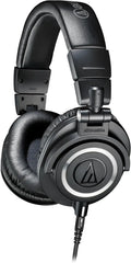 Professional Studio Monitor Headphones, Black, Detachable Cable, Critically Acclaimed for High-Quality Audio